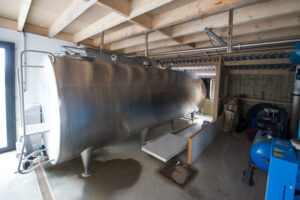 Tank à lait
