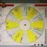 Inseminateur vétérinaire calendrier roue