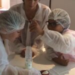 Atelier enfants fabrication beurre