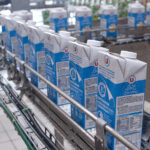 chaine briques de lait usine