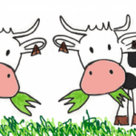 Frise ferme personnages et animaux