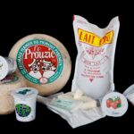 Echantillon yaourts et fromages le prouzic