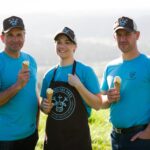 éleveurs éleveuse glace champs transformation ferme